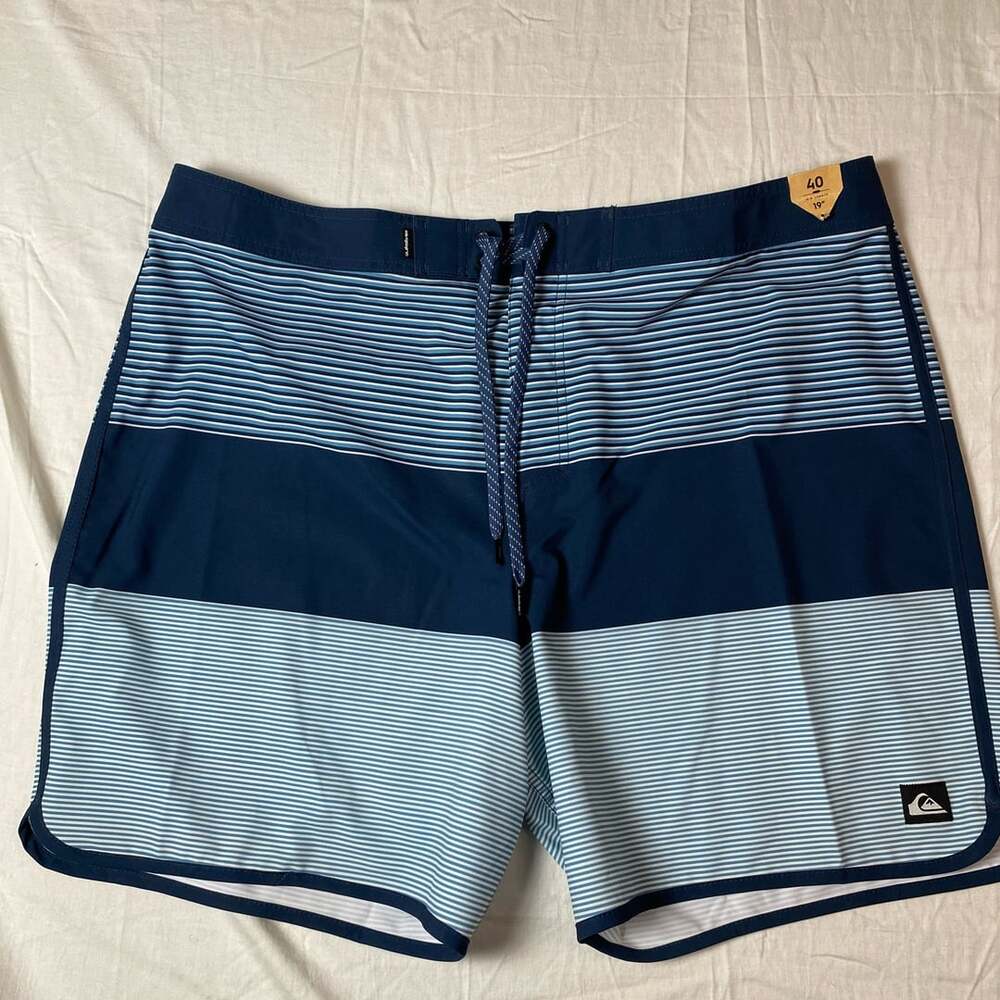 Quiksilver Surfsilk Tijuana 19 Boardshorts Navy Blue (1346)
